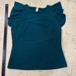 Stitch Fix Elegant Teal Ruffle Sleeve Blouse Photo 1