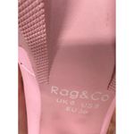 WOMEN'S RAG & CO CORINNE HEELED LOAFERS Baby Pink Size 8 Preppy Acadamia Photo 7