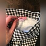 Retro Vixen by Micheline Pitt Black and White Gingham Cigarette Pants Sz L (alte Size L Photo 7