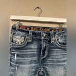 Rock Revival  Beet Red Mid-Rise Skinny Stretch Jean Photo 7