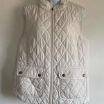 Croft & Barrow Womens Puffer Vests  White Puffer Vest SIZE M Photo 0
