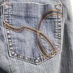 Lee Jeans Womens Blue Midrise Bootcut Slender Secret Fit Classic Denim Everyday Photo 4