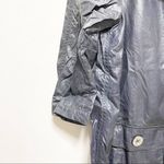 Michael Kors Steel Blue Raincoat Photo 2
