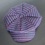 Magid Hats Red, White, and Blue Embroidered Newsboy Hat NWOT One Size Photo 1