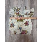 House Of Harlow 1960 Helena Ivory Floral Print Off Shoulder Crop Top Blouse S Tan Photo 6