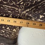 Hazel Brown Patterned Long Sleeve Cowl Neck Knit Dress Fair Isle Print Small S Photo 6