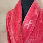 Pink Breast Cancer Awareness Plush Robe Size M Photo 5