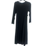 ✨Pixie Market Front Tie Cut Out Midi Black Sz Medium Dress✨ Photo 4