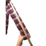 American Eagle Flannel Shirt Womens L Red Plaid Soft Rustic Cabin Core Hiking‎ Size L Photo 3