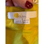 Boden Dress Women‎ 6 Yellow White Floral Evangeline Jersey Wrap Dress Mini Boho Photo 9