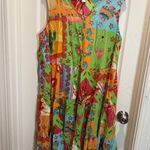 ORIENTIQUE Midi Women’s Summer Dress size L Blue Size L Photo 0