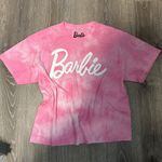 Barbie NWOT  Pink Tye Due Crop Top Shirt  Movie Photo 0