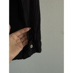 Vix Paula Hermanny  Women's Small Juliana Short Mini Cover Up Black Shirt Swim Photo 12