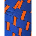 Diane Von Furstenberg  Blue‎ And Orange Silk New Cahil Printed Blouse Size 0 Photo 8