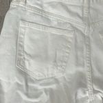 Free People Cotton Maggie Mid-Rise Ripped Shorts, White Size 26 New w/Tag Photo 4