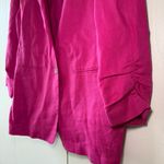 Michael Kors MICHAEL  Pink Linen Blazer Jacket 16 Photo 2