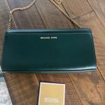 Michael Kors Like new Green Crystal Embellished Crossbody/Clutch Photo 5