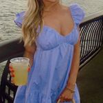 Abercrombie & Fitch Abercrombie Ruched Mini Dress Photo 0