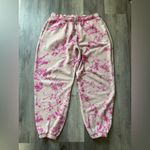 Nike  Sweatpants Joggers Slouchy Oversized Medium Pink Tie Dye Photo 3