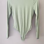 Urban Outfitters  Long Sleeve Bodysuit Green Sz Small NWT Photo 2
