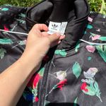 Adidas  Women’s Track Jacket Full Zip- Up Closure With High Collar Cropped Logo M Photo 5