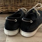 ECCO Black Nubuck Leather LaceUp Sneakers Women’s EU 39 (US 8 Photo 3