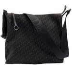 Christian Dior Dior Vintage Black Trotter Jacquard Crossbody Messenger Bag | Made in Italy Photo 0