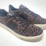 Greats Royale Knit Low Top‎ Leopard Print Sneakers Brown Size US 9 Photo 0