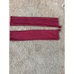 Anthropologie L’IDÉE Red Berry Gatsby Pleated Strapless Midi Dress 14 Size L Photo 8