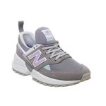 New Balance 574 Sport Women Gunmetal/Dark Violet (WS574PRC) Size 7 Photo 2