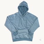 Soft Serve Cloud Cotton Hoodie in Shark Steel Blue Size Large Photo 0