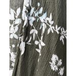 a.n.a  Women's Sage/white Floral Kimono Open Cardigan Sz S-M Photo 2