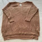 Free People  women cozy waffle knit longline oversized sweater Photo 0