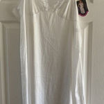 Vassarette Woman Comfortable Lingerie ivory White Full Lace Slip‎ New nightie Size undefined Photo 0