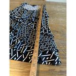 White House | Black Market White House‎ Black Market Geometric Sleeveless Ruffle Tank Top S Small Work Photo 5