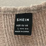 SheIn  Beige Ribbed Tank Top Photo 2