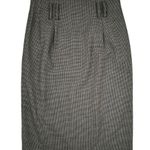 3.1 Phillip Lim Gray and Black Houndstooth Wool Pencil Skirt Size 6 Photo 0