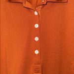 Nike  Golf Dri-Fit Victory Pique Polo Shirt Women’s Large L Orange Photo 5