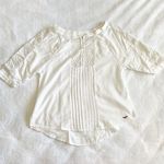 Hollister White Lace Long Sleeve Blouse Photo 0
