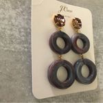 J.Crew  Made in Italy Round Drop Earrings in Pale Seascape BK925 NEW Photo 1