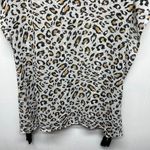 Palisides Beach Club Anima Print Women's Bikini Cover Up Size XS/S Brown Photo 3