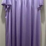 Only Necessities Purple Plus Size Midi Lace Photo 12