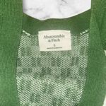 Abercrombie & Fitch Green and White Checkered Tank Top Photo 2