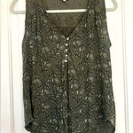 Lucky Brand  Floral Eyelet Tank Top Photo 0