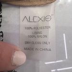 Alexis - Becca Sleeveless Plisse Lace Minidress, Black Photo 11