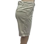 Dockers Khaki Chino Bermuda Shorts Flat Front Classic Cotton Blend Womens 4 Photo 4