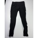 Athleta  Leggings Mesh Athletic Workout Running Athleisure Black‎ Size S Photo 4