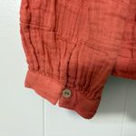 Free People We The Free by  Luka Top Mango Red Size XS | Boho Peplum Blouse Photo 6