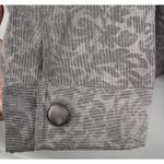 Christopher & Banks Christopher & Banks Gray Corduroy Jacket Full Zip Plus 1X Scroll Preppy Photo 8