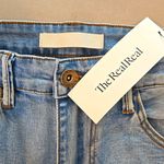 KDNK Distressed Light Wash Skinny Jeans Blue Size 31 Photo 6